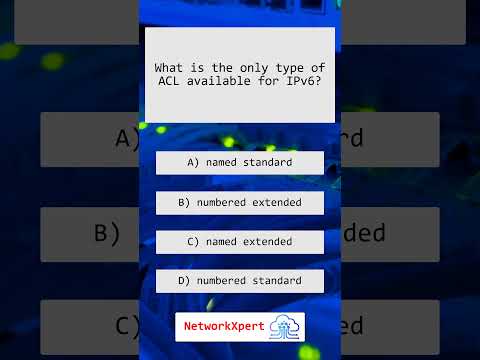 IPv6 ACLs Explained 🔐 Why Only Named Extended ACLs Exist | CCNA Networking Tutorial