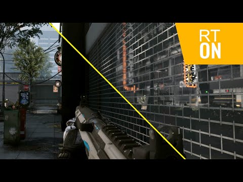 Crysis 2 Remastered - Ray Tracing ON vs OFF Comparison