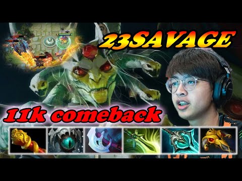 23Savage Medusa raid boss 11k comeback | Immortal Best Ranked Gameplay