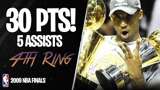 Kobe Bryant 30 Points vs Orlando Magic - 4th RING! - Full Highlights NBA Finals Game 5 - 14/06/2009