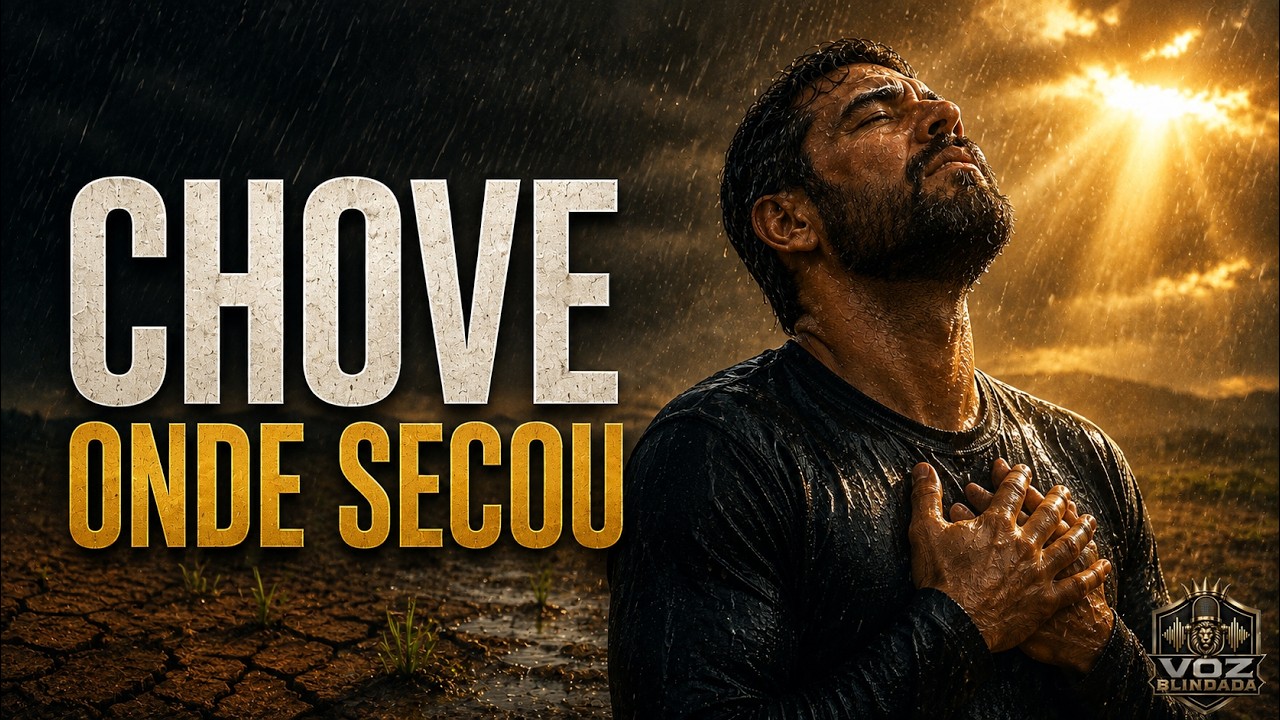 CHOVE ONDE SECOU 🙏 | Oração Cantada por Renovo e Restauração