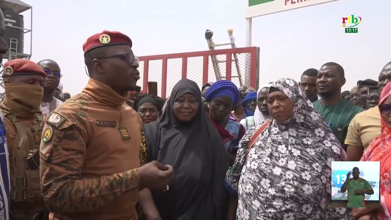 Le Président du Faso  a offert 5 périmètres maraichers aux femmes dans 5 régions du pays