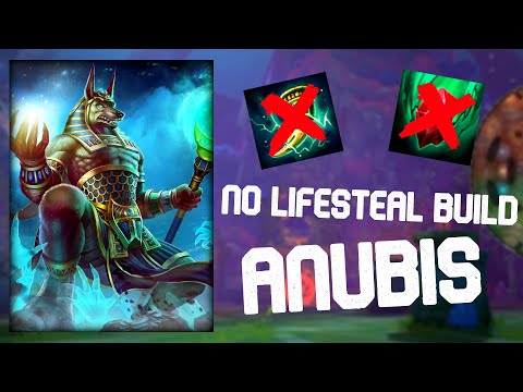 Anubis NO LIFESTEAL BUILD - Smite SEASON 8 ANUBIS BUILD