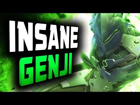 This Genji is FAST - Necros DOMINATING Competitive! [ OVERWATCH SEASON 13 TOP 500 ]