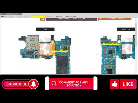 SAMSUNG A510 THERMISTOR