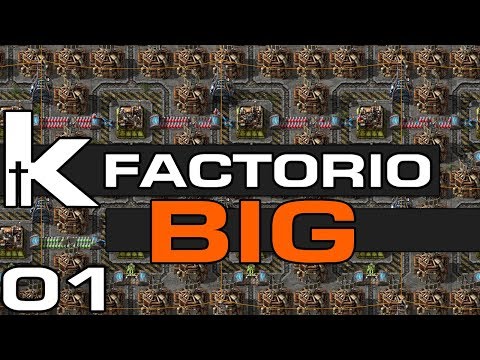 Factorio BIG - Ep 01 | Starting the Transition | Factorio Megabase in 0.18