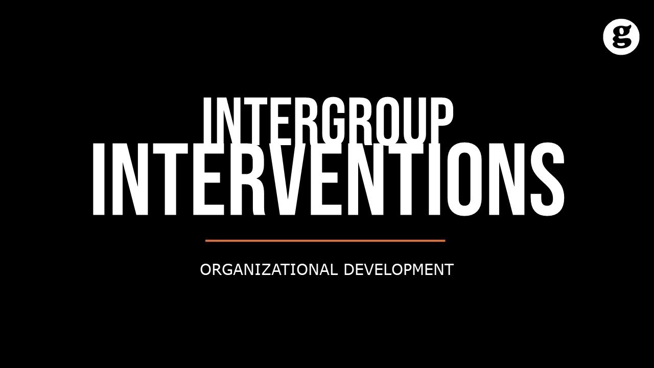 Intergroup Interventions