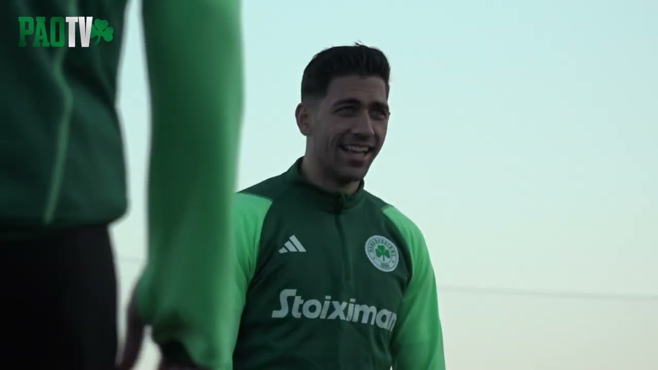 First training for Bakasetas and Hugo | pao.gr