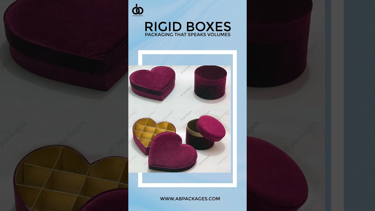 Luxury Rigid Boxes | Premium Packaging