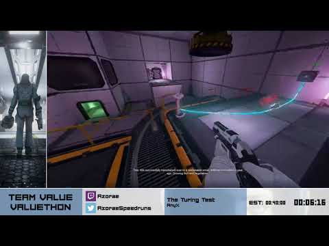 Valuethon 1 - The Turing Test Any% with Azorae