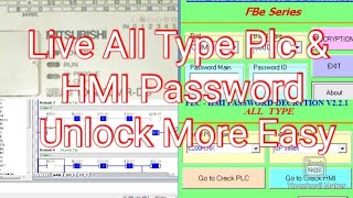 Live All Type Plc & Hmi Password Unlock (hack) More Easy, Testing Prove Video Using Mitsubishi Plc