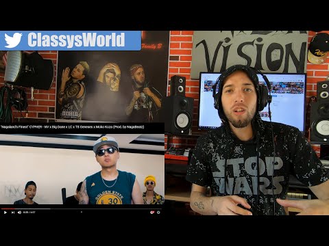 Nagaland's Finest CYPHER - NV x Big Dane x LC x TS Geneses x Moko Koza || Classy's Reaction