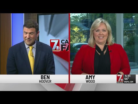 A surprise guest joined us at 4 to help celebrate Amy's 30 years at WSPA