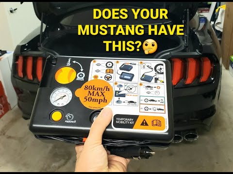 2019 FORD MUSTANG GT PREMIUM TIRE MOBILITY KIT *MUST HAVE*