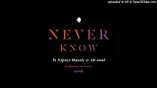 Rapsody ft Nipsey Hussle &amp; Ab-Soul...Never Know (DJ Shawne Blend God Remix)