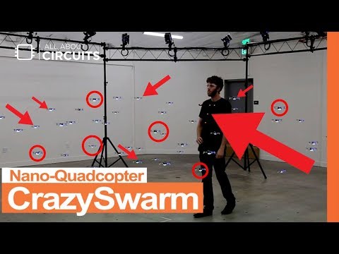 Nano-Quadcopter Drone Swarm