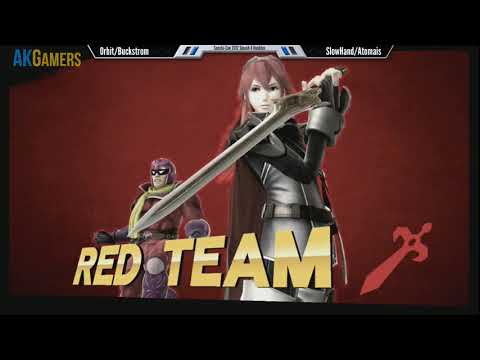 [Sm4sh DUBS] SenshiCon 2017: Orbit/Buckstrom vs. Slowhand/Atomais Raven