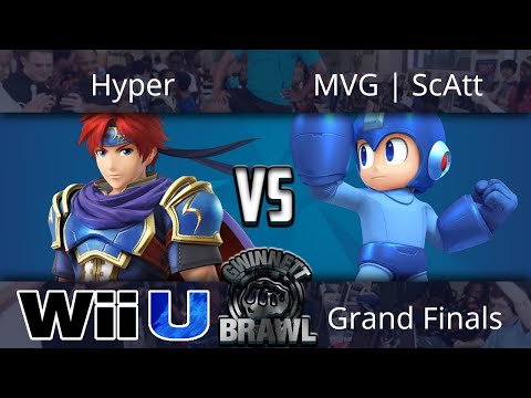 Gwinnett Brawl August 2017 - Hyper (Roy) vs MVG | ScAtt (Megaman) - Smash 4 Grand Finals