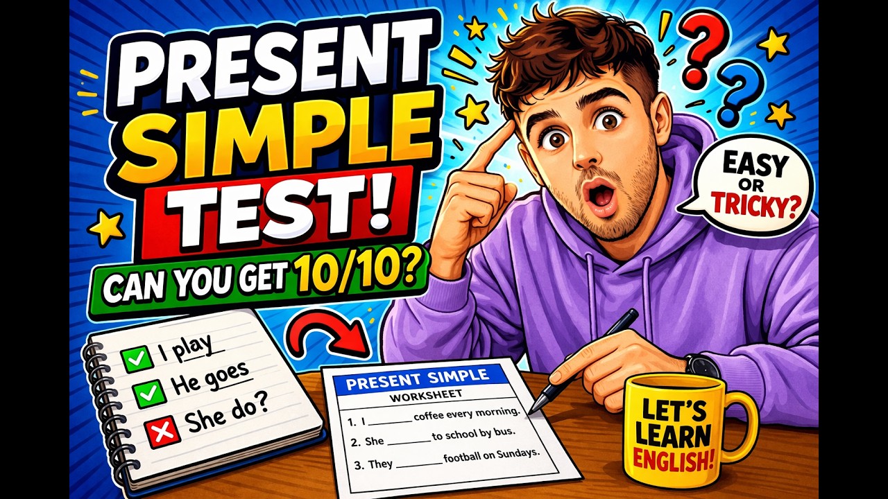 Master Present Simple FAST 🚀 (Worksheet + Answers Inside)