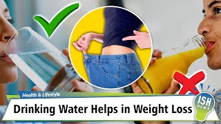 Drinking Water Helps in Weight Loss