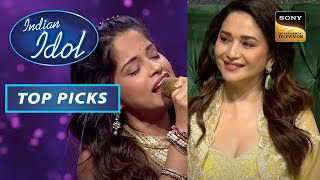 'Bahut Pyar Karte Hai' Song पर Senjuti ने किया Madhuri को Nostalgic |Indian Idol Season 13|Top Picks