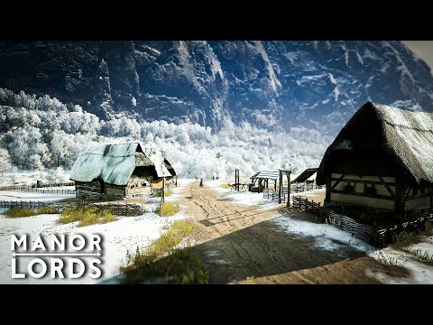 'Manor Lords' ULTRA REALISTIC Mountain Build... | Stress Relief & Relax