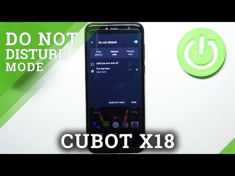 How to Enable Do Not Disturb in CUBOT X18 – Turn ON/OFF DND Mode