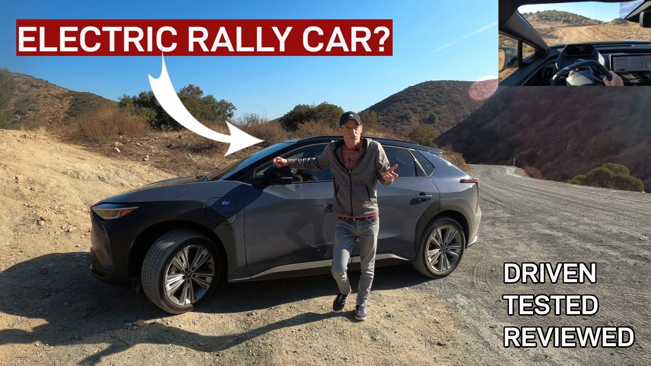The 2024 Solterra IS Subaru's Electric RALLY CAR, it's just needs more range