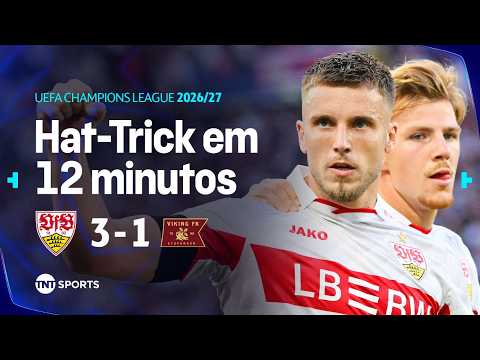 DEMIROVIC RESOLVE E STUTTGART ESTREIA NA CHAMPIONS COM VITÓRIA | STUTTGART 3 X 1 VIKING