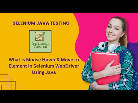 Selenium Webdriver Mouse Hover Move To Element Using Java