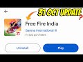 31 October Update Free Fire India Free Fire India Ob42 Update Free Fire Free Fire New Update