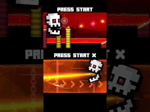 Press Start vs Press Start X [Comparison] | Geometry Dash 2.2 #shorts