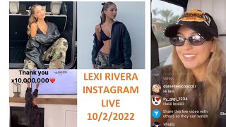 Lexi Rivera Instagram Live 10/2/22. Includes Side-by-Sides for the Best Experience Possible!