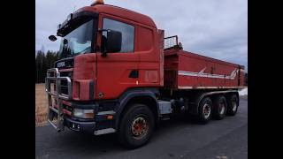 Myytävät Scania R-164 8x4, 2003, Kurikka Jalasjärvi kippiauto - Kuva 4 | Autoline FI Scania R-164 8x4, 2003, Kurikka Jalasjärvi kippiauto | Kuva 4 - Autoline