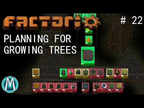 [Factorio 1.1 4K] Angel/Bobs Ep 22: Planning For Growing Trees (Tutorial/Walkthrough)