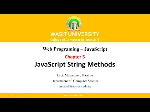 16 Javascript String Methods Trim