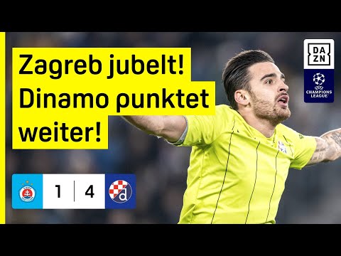 Zagreb gnadenlos und mit Sprung nach oben: Bratislava - Dinamo Zagreb | UEFA Champions League | DAZN
