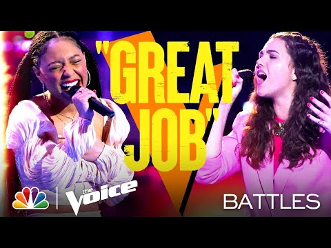 Ainae vs. Anna Grace - Amy Winehouse's "You Know I'm No Good" - The Voice Battles 2021