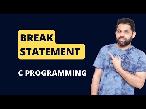 Break statement in C | Break in C programming with example #breakInC