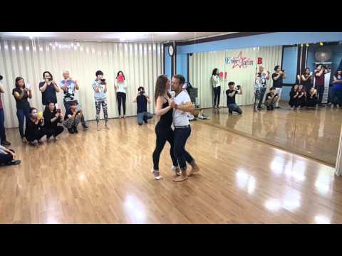 Kristofer Mencák & Yuliya WolFoX Volkova - Kizomba Basic Afterclass Impro, Seoul