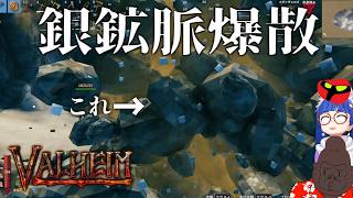 『とあること』をした結果、銀鉱脈が爆散した【Valheim】＃５
