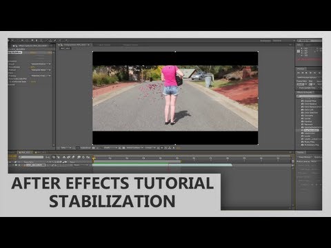 Adobe After Effects CS5.5 - Stabilization