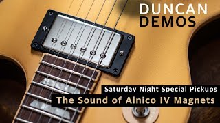 Seymour Duncan Saturday Night Special, manche, gold - Video