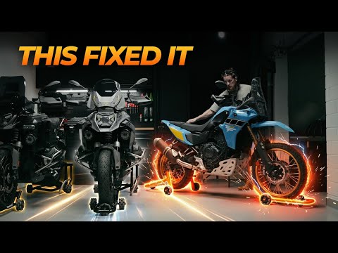 Tight Motorcycle Garage? This Changes Everything