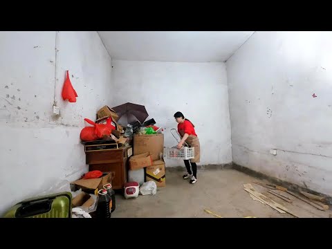 A talented woman Rents and Renovates her Home ~ Abandoned furniture Restoration