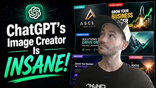 How To Use The ChatGPT A.I. Image Creator To Make Amazing Images➡️   Logos, Cover Photos, Thumbnails