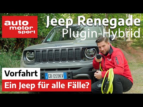 Jeep Renegade 4xe Plugin-Hybrid - ein Jeep für alle Fälle? Review/Fahrbericht | auto motor und sport