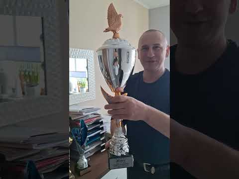 1st champion young pigeons Zynek Krzysztof, Radzionkow branch