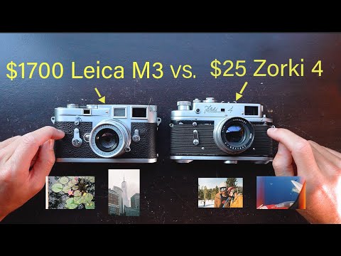 Is a $1700 Leica Worth it(Leica M3 Vs  Zorki 4)