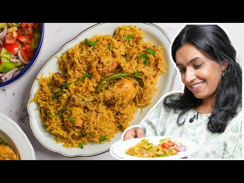 Pakistani Chicken Rice Recipe (Pilau)